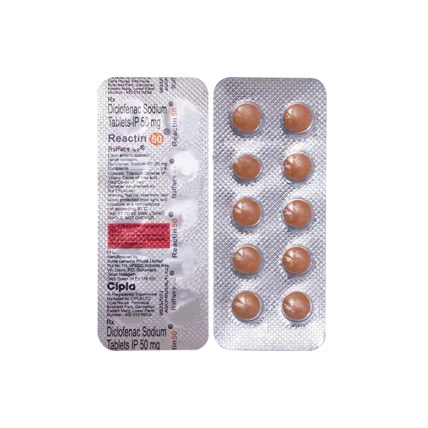 Reactin 50mg Tablet